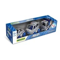 Jeździki dla dzieci - Kid Cars Policja - WADER - miniaturka - grafika 1