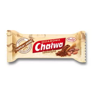 Unitop-Optima CHAŁWA SEZAMOWA FANTAZYJNA 50G - Chałwa - miniaturka - grafika 1