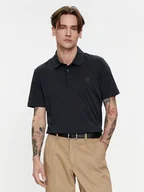 Koszulki męskie - Baldessarini Polo B4 10044/000/5190 Czarny Regular Fit - miniaturka - grafika 1