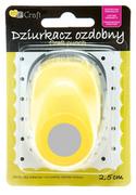 Przybory szkolne - DP CRAFT Dziurkacz ozdobny 2,5cm koło 2 2,5 cm) JCDZ-110-010) - miniaturka - grafika 1