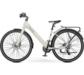 Rowery elektryczne - MS Energy C30 Kremowy - miniaturka - grafika 1