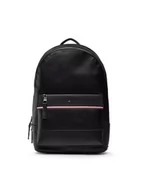 Torby na laptopy - Tommy Hilfiger Plecak 1985 Pu Backpack AM0AM09266 Czarny - miniaturka - grafika 1