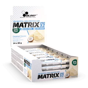 Olimp Matrix® Pro 32 - 24 x 80 g Kokos - Batony proteinowe - miniaturka - grafika 1