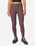 Spodnie sportowe damskie - Legginsy sportowe damskie Columbia Move Legging 2072961607 S Bordowe (195981471892) - miniaturka - grafika 1