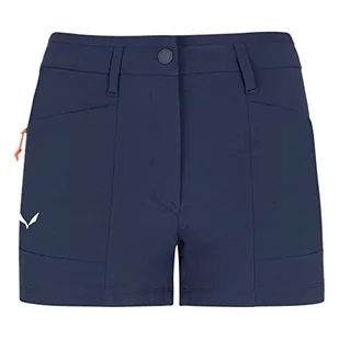 Salewa Damskie szorty Puez DST W Cargo, granatowe, 10 - Spodenki damskie - miniaturka - grafika 1