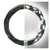 Oświetlenie świąteczne - EMOS LED Zewnętrzny łańcuch bożonarodzeniowy 150xLED/20m IP44 zimna biel - miniaturka - grafika 1