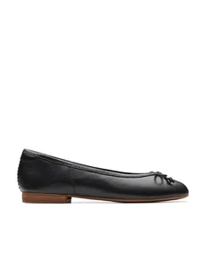 Clarks Skórzane baleriny "Fawna" w kolorze czarnym - Baleriny - miniaturka - grafika 1