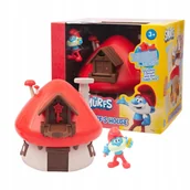 Figurki dla dzieci - PITUFOS The Smurfs Magic Key Playset Papa House, Domek z figurkami, domek z - miniaturka - grafika 1