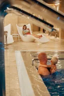 Chusty do noszenia dzieci - LennyLamb Chusta kółkowa do wody - LennyLamb Grey Mesh 1.8 m. - miniaturka - grafika 1