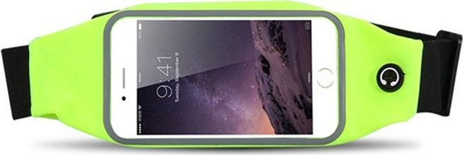 Mobilari SASZETKA NERKA PAS NA TELEFON UNIWERSALNA 4.7'' ZIELONY