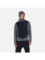 Bluzy męskie - Bluza hybrydowa męska Rossignol Classique Hybrid Clim Fz szary XXL - miniaturka - grafika 1