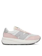 Buty dla dziewczynek - New Balance Sneakersy GS370AK Różowy - miniaturka - grafika 1