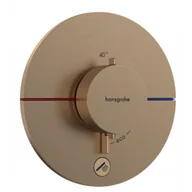 Baterie podtynkowe - HANSGROHE 15562140 ShowerSelect Comfort S Bateria termostatyczna, podtynkowa do 1 odbiornika z dodatkowym wyjściem Brąz Szczotkowany - miniaturka - grafika 1