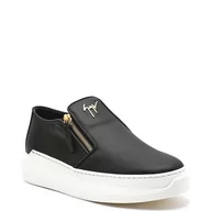 Slip on męskie - Giuseppe Zanotti Skórzane slip on - miniaturka - grafika 1