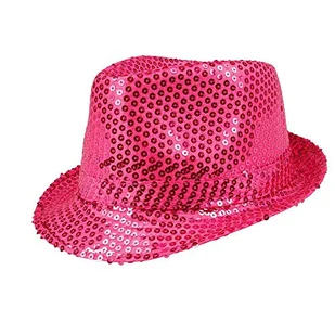 Boland - Cekinowa czapka, Unisex, Strój Disco, Dodatek Disco, Karnawał, Kostium, Impreza tematyczna, Motto Party - Czapki damskie - miniaturka - grafika 1