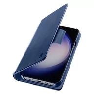 Pozostałe akcesoria do telefonów - Cellularline Book Case - Etui Samsung Galaxy S24 (granatowy) - miniaturka - grafika 1