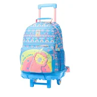 Plecaki - TOTTO MJ03LLA003-2410-8JCL Plecak Unisex dla dzieci, niebieski, duży, Niebieski, L - miniaturka - grafika 1