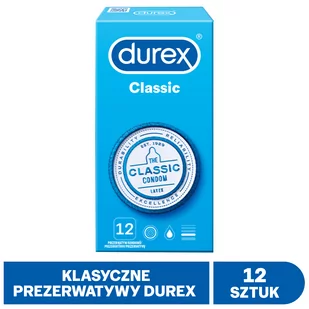 Durex Classic 12 szt. - Prezerwatywy - miniaturka - grafika 1