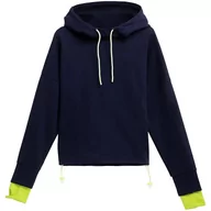Bluzy damskie - Bluza Damska 4F Granatowa H4L21 Bld025 31S-Xl - miniaturka - grafika 1