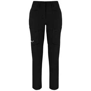 Damskie spodnie Salewa Puez Dst W Cargo Pants Rozmiar: S / Kolor: czarny - Spodnie sportowe damskie - miniaturka - grafika 1