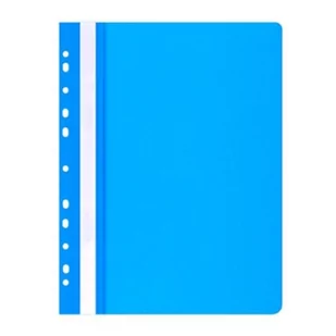 Office products Skoroszyt , PP, A4, miękki, wpinany, niebieski 21104121-01 - Teczki i skoroszyty - miniaturka - grafika 2