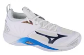 Siatkówka - Mizuno Wave Momentum 2 V1GA211300, Męskie, buty do siatkówki, Biały - miniaturka - grafika 1