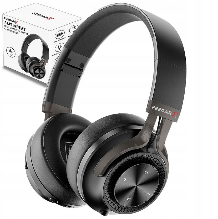 FEEGAR AlphaBeat ANC Bluetooth 5.4 Czarny