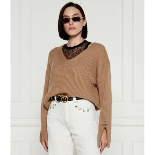 Pinko Sweter KORAT | Loose fit - Swetry damskie - miniaturka - grafika 1