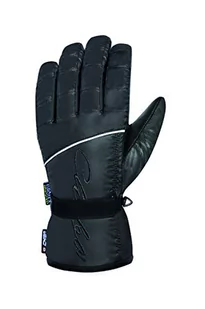 CHIBA Damskie puder poliamidowe rękawiczki, damskie, Powder poliamid, czarne, rozmiar 6,5 Chiba91745 Black 6.5 - Rękawiczki - miniaturka - grafika 1