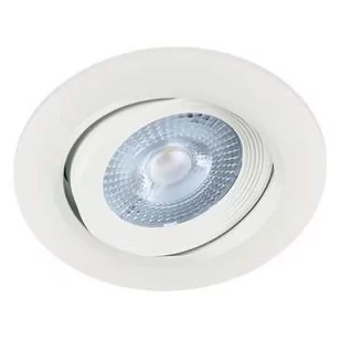 Ideus Wpust LAMPA sufitowa MONI 03858 regulowana OPRAWA okrągła LED 5W 4000K oczko białe 03858 - Lampy sufitowe - miniaturka - grafika 1
