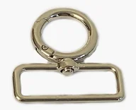 Pasmanteria - Import Karabińczyk metalowy C-10 ( Srebrny ) 4ED4-50701_20210917100330 - miniaturka - grafika 1