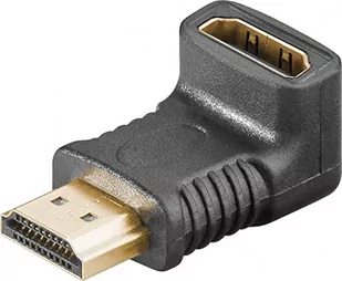 MicroConnect Adapter AV HDMI kątowy Czarny HDM19F19MA2 - Akcesoria do tabletów i e-booków - miniaturka - grafika 1