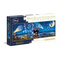 Puzzle - Clementoni 1000el Panorama Mickey &amp Minnie 39449 - grafika 1