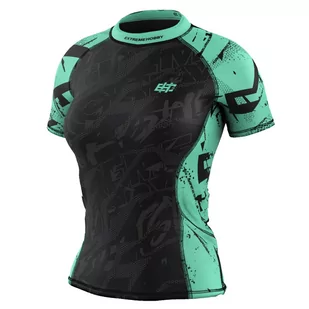 Rashguard damski fitness Extreme Hobby NEO - Koszulki sportowe damskie - miniaturka - grafika 1