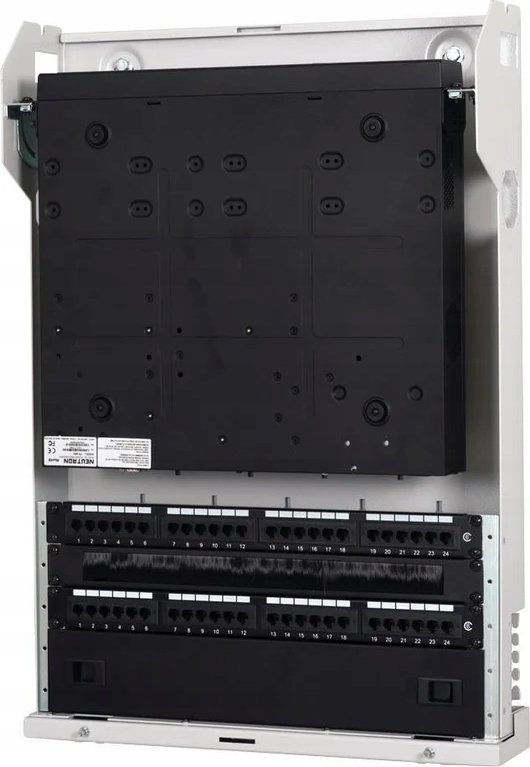 Lanview LVR300728 stojak 3U Czarny
