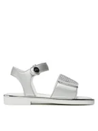 Buty dla dziewczynek - Liu Jo Sandały Mini Sally 521 4A3003 EX029 Srebrny - miniaturka - grafika 1