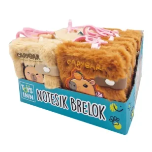 Brelok notesik Kapibara TOYSINN STN 9681 1 szt mix wzorów - Breloczki dla dzieci - miniaturka - grafika 1