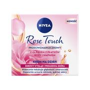 Kremy do twarzy - Nivea Rose Touch przeciwzmarszczkowy krem na dzień z olejkiem z płatków róży i wapniem 50ml - miniaturka - grafika 1