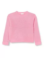 Swetry damskie - Bestseller A/S Damski sweter Vmsayla Fold Ls O-NCK Girl Noos sweter dzianinowy, Sachet Pink, 42-44 - miniaturka - grafika 1