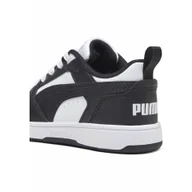 Buty dla dziewczynek - Dziecięce sneakersy Rebound V6 Lo PUMA White Black - miniaturka - grafika 1