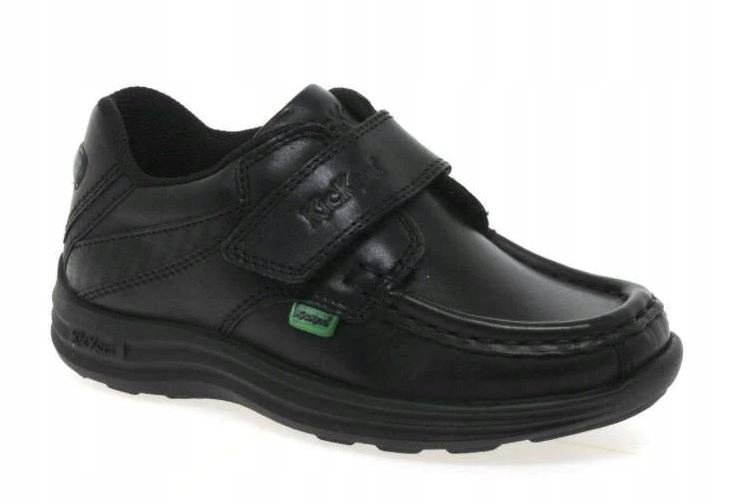 KICKERS PÓŁBUTY DZIECIĘCE CZARNE SKÓRZANE 33 1ŻGS