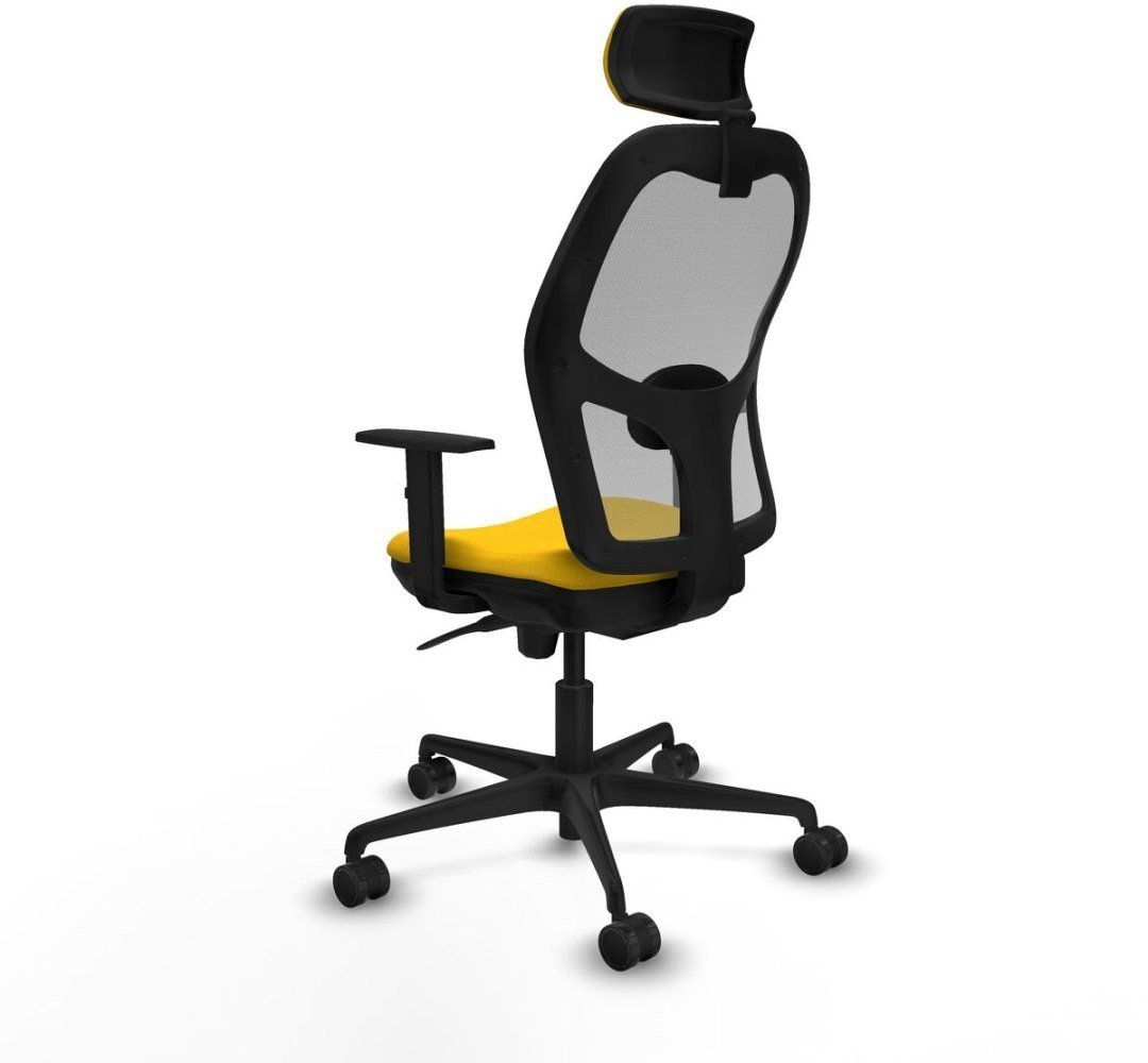 Krzesło Biurowe z Zagłówkiem Piqueras y Crespo 1D036N2 Żółty