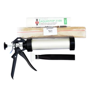 Zestaw do uszczelniania Masa Aquastop 2100® poj. 310ml + Aplikat REPERO 5907509811760 - Fugi - miniaturka - grafika 1