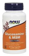 Suplementy naturalne - Now Foods Glukozamina z MSM (60 kaps.) - miniaturka - grafika 1