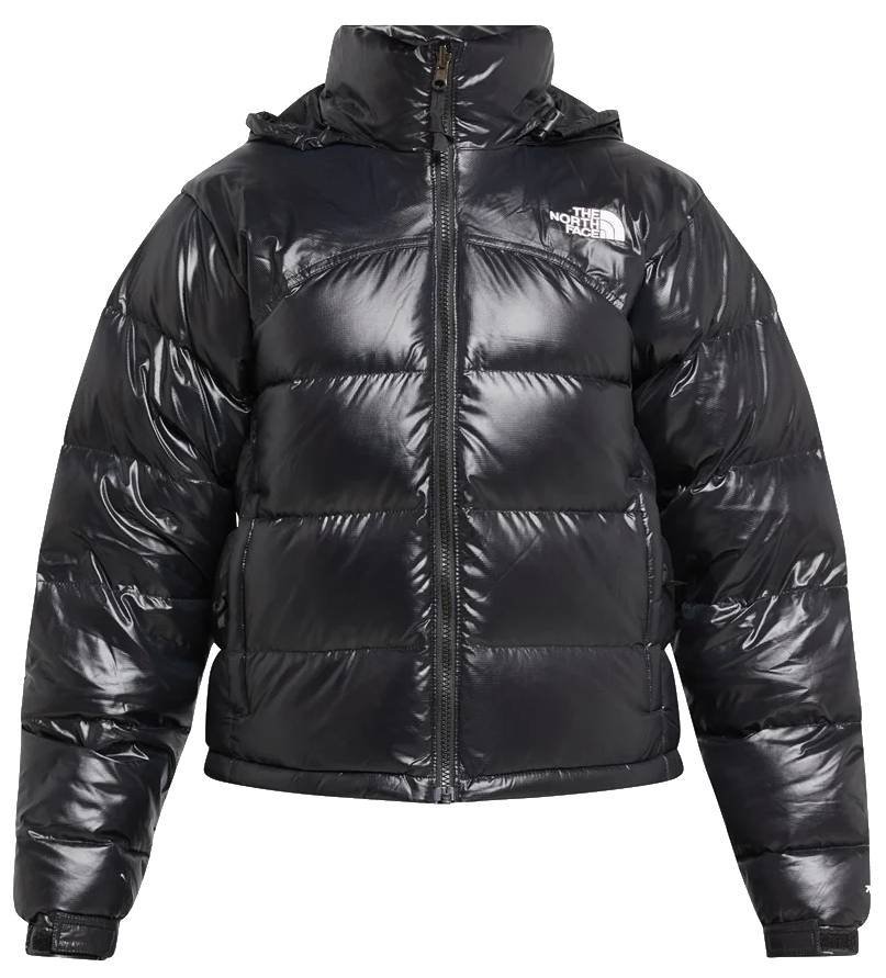 Kurtka zimowa damska THE NORTH FACE RETRO NUPTSE pikowana ocieplana puchowa z kapturem r. S