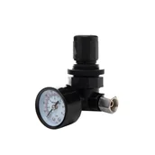 Akcesoria pneumatyczne - Redukt z manometrem SILVER, 1/4" - miniaturka - grafika 1