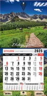 Kalendarze - Kalendarz 2025, jednodzielny, Tatry - miniaturka - grafika 1