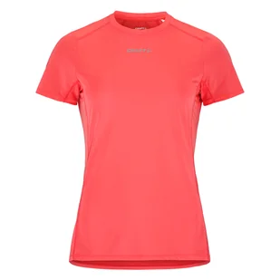Damska Koszulka z krótkim rękawem CRAFT ADV ESSENCE SS TEE 2 W 1914798-444000 – Różowy - Koszulki i topy damskie - miniaturka - grafika 1