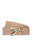 Paski - Patrizia Pepe Pasek Damski CW0471/L001-R874 Beżowy - miniaturka - grafika 1