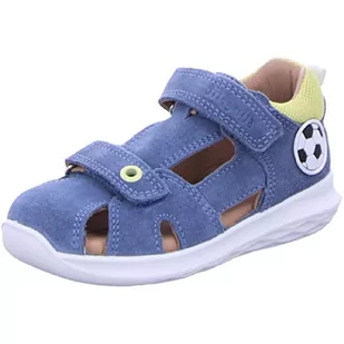 Superfit Bumblebee sandały niebieskie/żółte, 8010, 27 EU, Niebieski żółty 8010, 27 EU - Buty dla chłopców - miniaturka - grafika 1